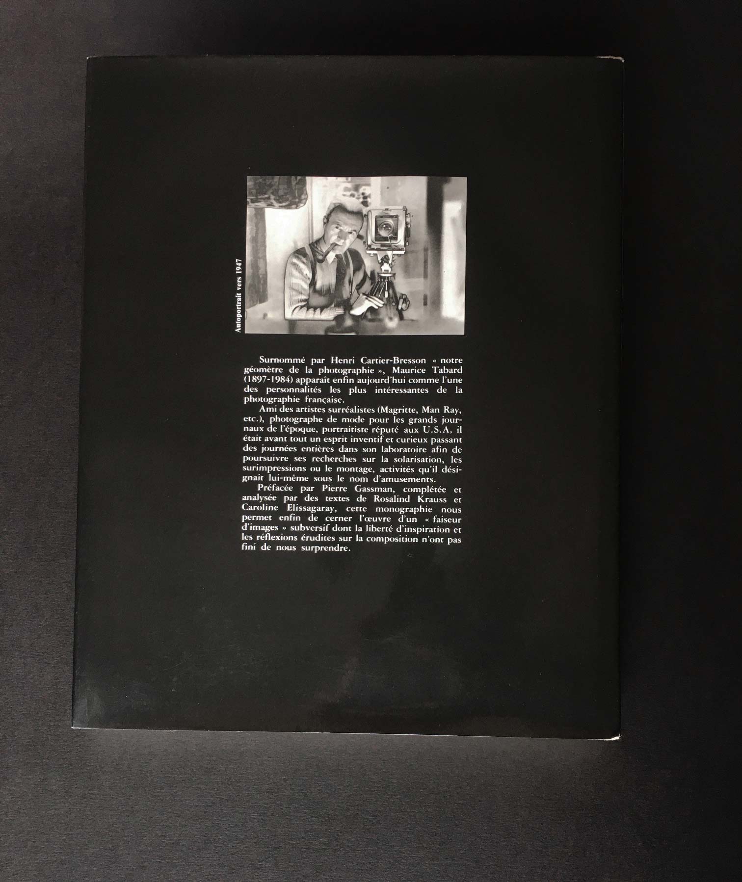 Maurice TABARD - Pierre Gassmann - Éditions Contrejour 1987 - Couverture Rigide